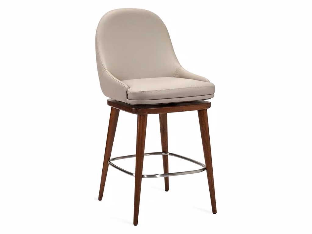 Harper Swivel Counter Stool - Grey - main image