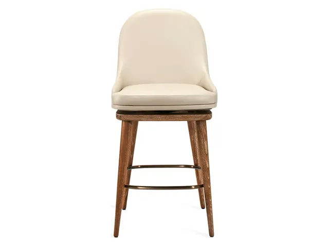 Harper Swivel Counter Stool - Cream