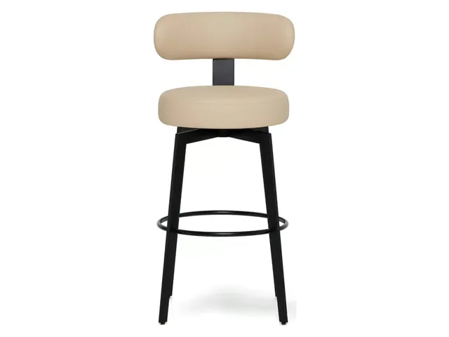 Clermont Bar Stool - Cream Latte - Alternative View