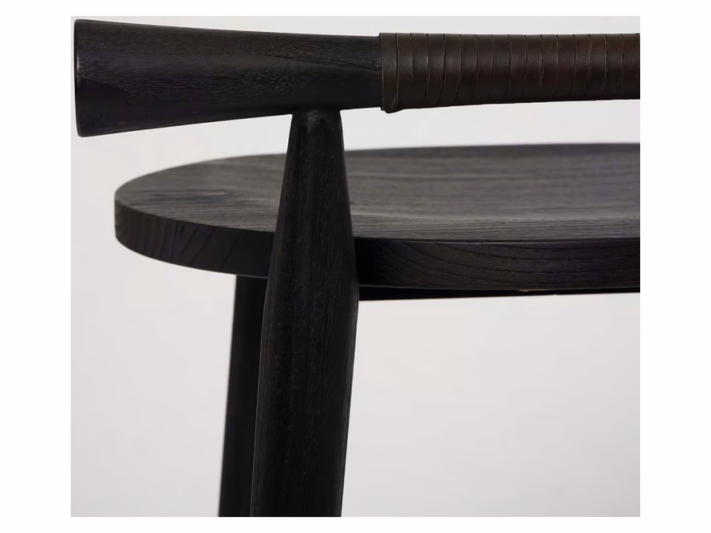 Madeira Counter Stool - Matte Black - image 3