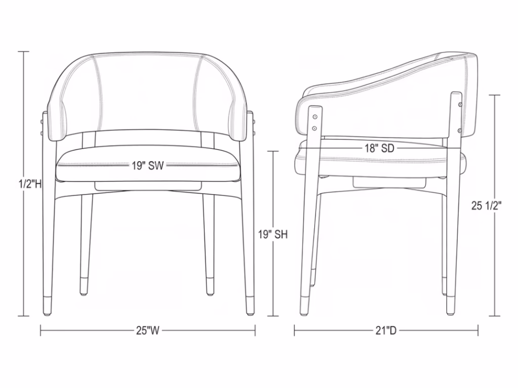 Cheshire Dining Chair - Cloud - image 4