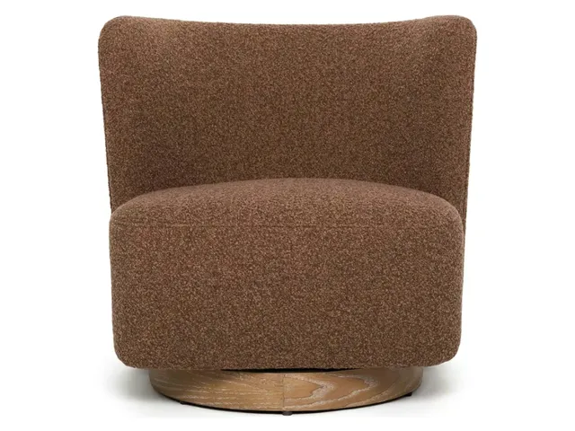 Dorian Swivel Lounge Chair - Ridge - Alternative View
