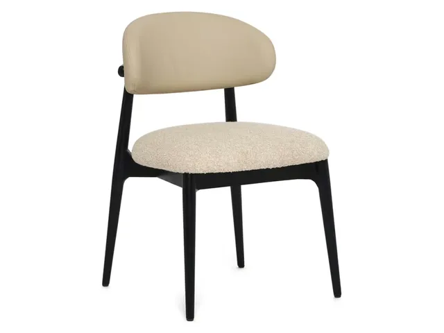 Liam Dining Chair - Matte Black