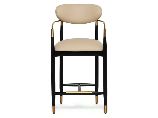 Cidra Counter Stool - Matte Black