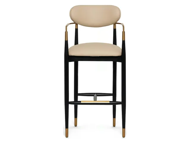 Cidra Bar Stool - Matte Black
