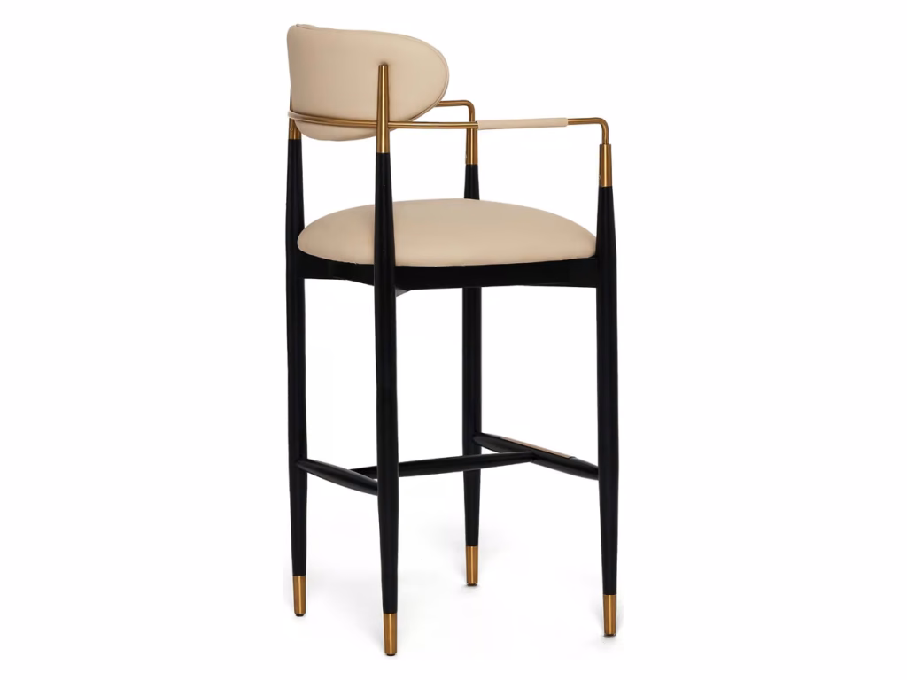 Cidra Bar Stool - Matte Black - image 2