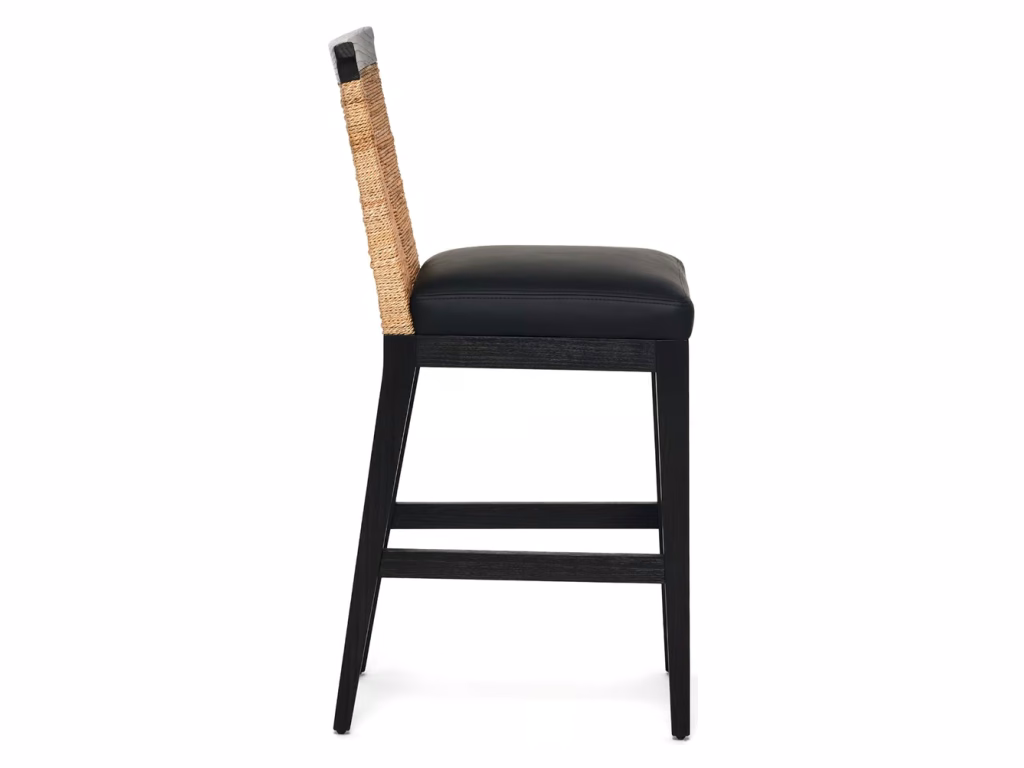 Reed Counter Stool - Matte Black - image 2
