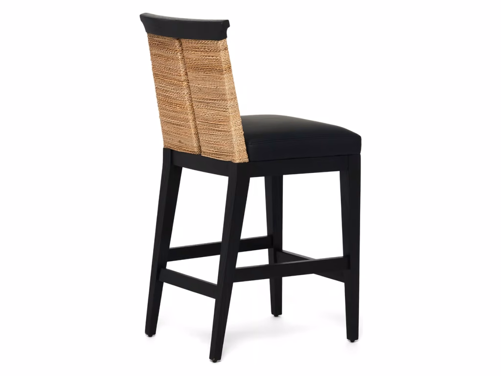 Reed Counter Stool - Matte Black - image 4