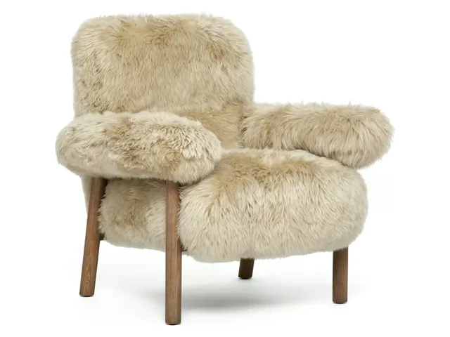 Nolan Lounge Chair - Morel Taupe