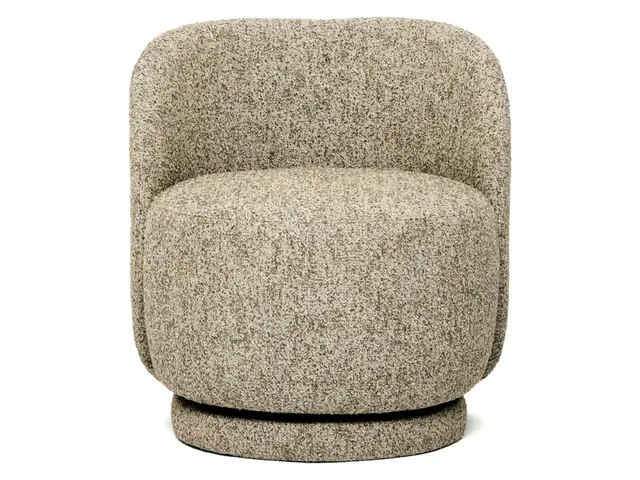 Oslo Swivel Lounge Chair - Hearth - Alternative View