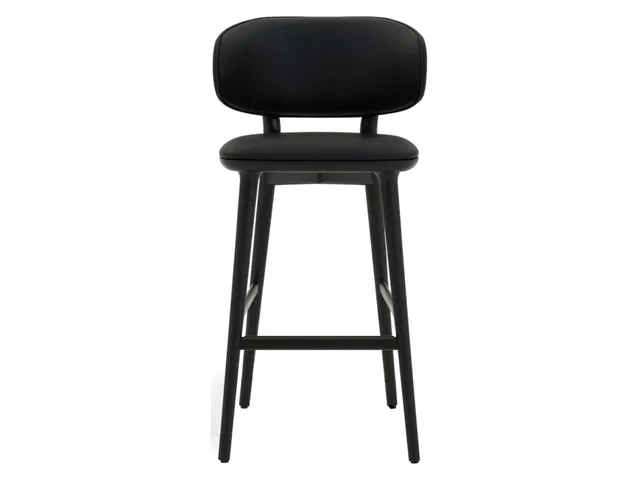 Soren Bar Stool - Matte Black
