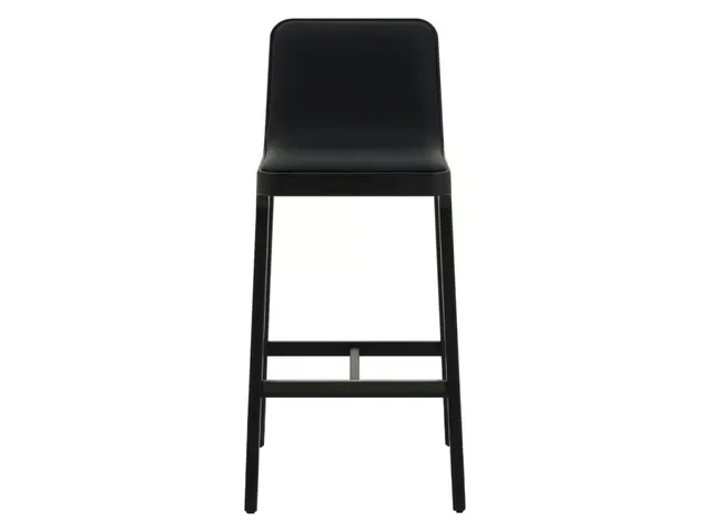 Florent Bar Stool - Matte Black - Alternative View