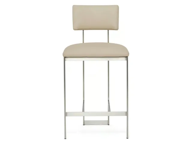 Landon II Counter Stool - Brushed Nickel