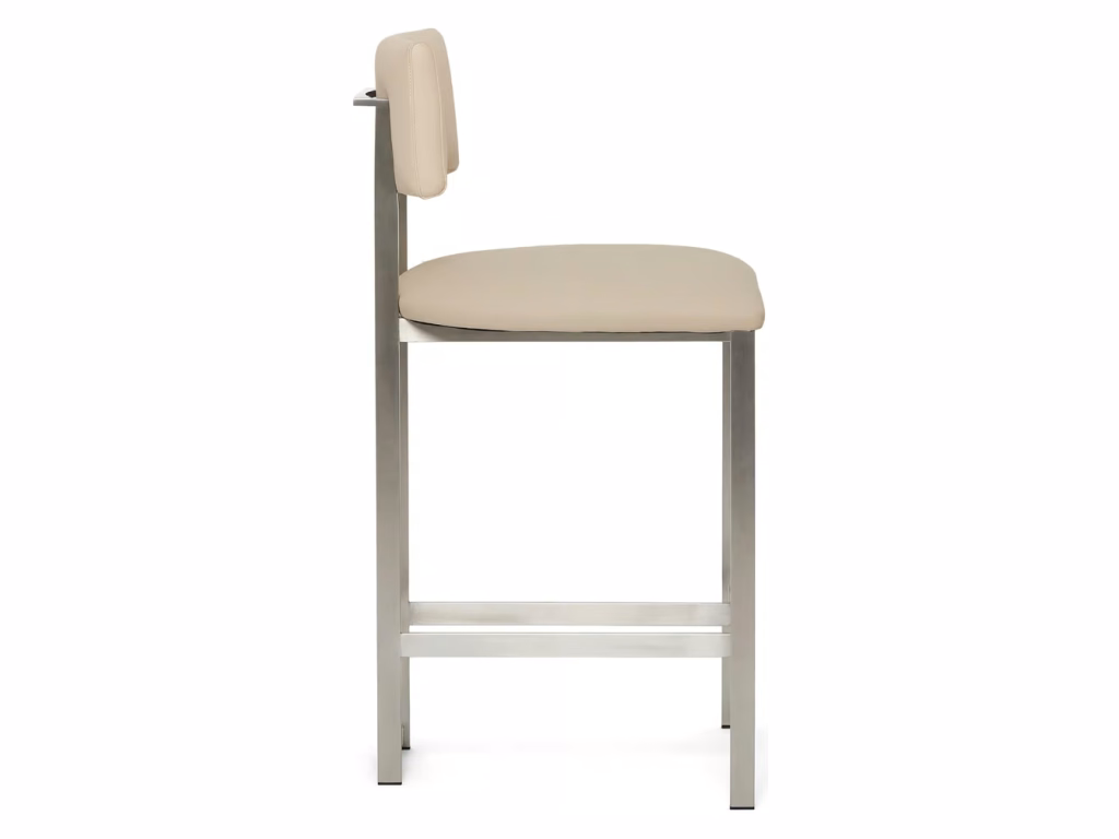 Landon II Counter Stool - Brushed Nickel - image 2