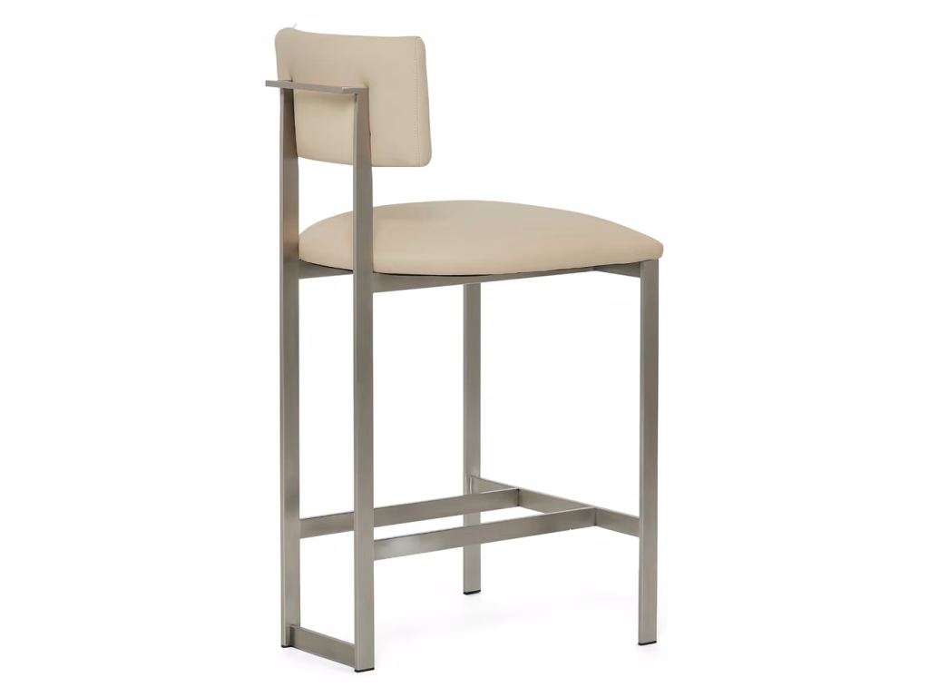 Landon II Counter Stool - Brushed Nickel - image 4