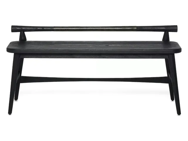Madeira Bench - Matte Black - Alternative View