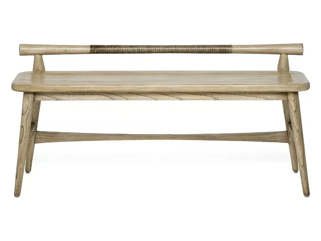 Madeira Bench - Washed Taupe - Alternative View