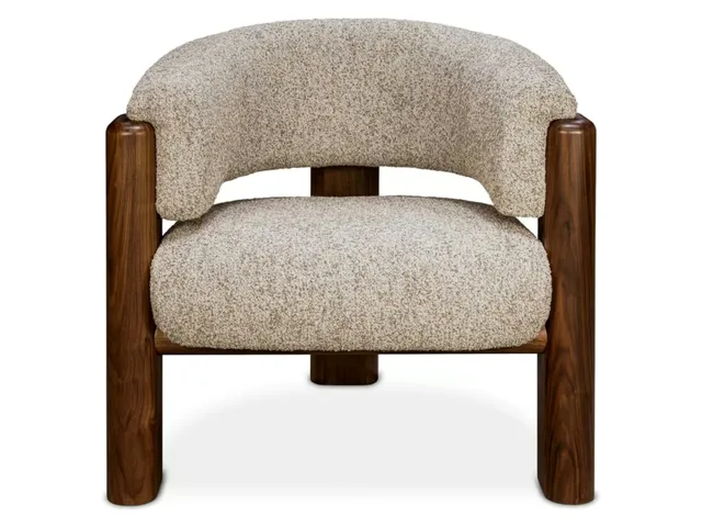 Olivia Lounge Chair - Classic Walnut - Alternative View