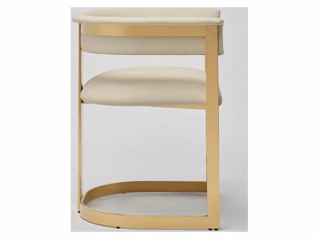 Darcy II Dining Chair - Polished Brass - image 2