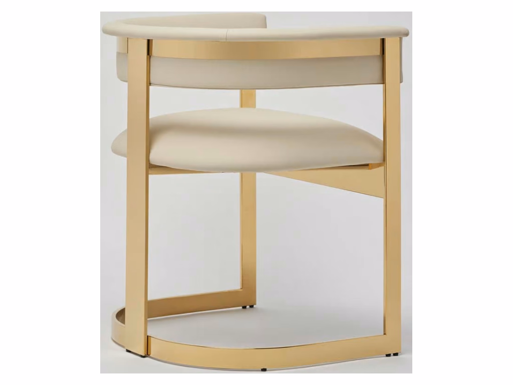 Darcy II Dining Chair - Polished Brass - image 3