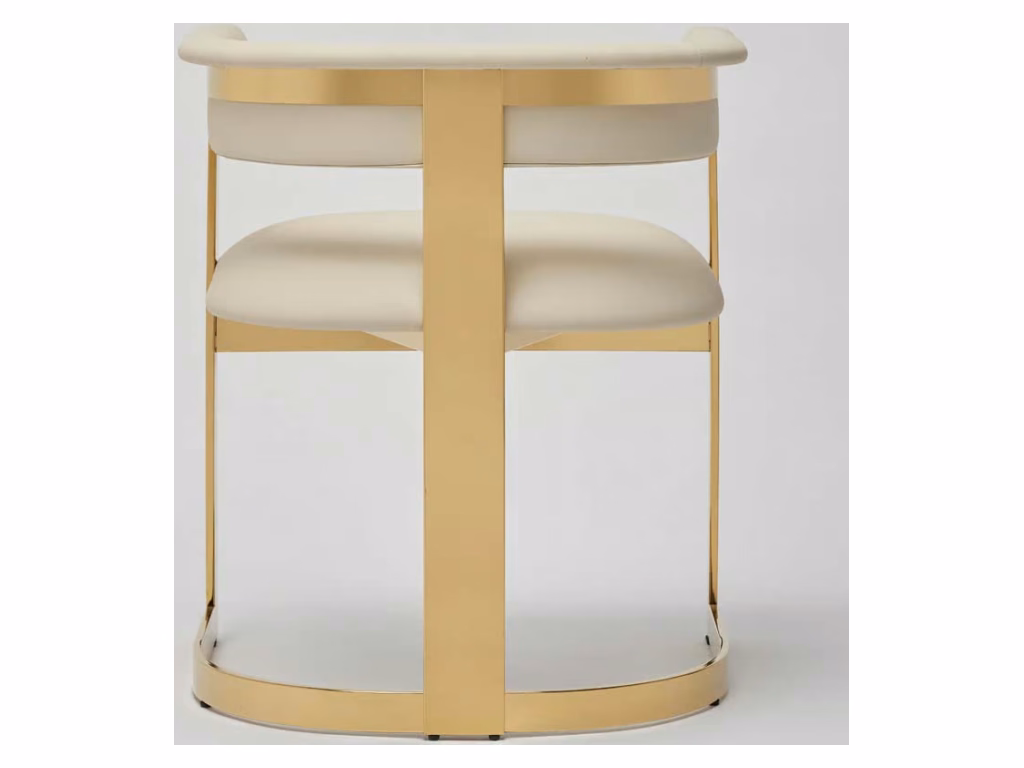 Darcy II Dining Chair - Polished Brass - image 4