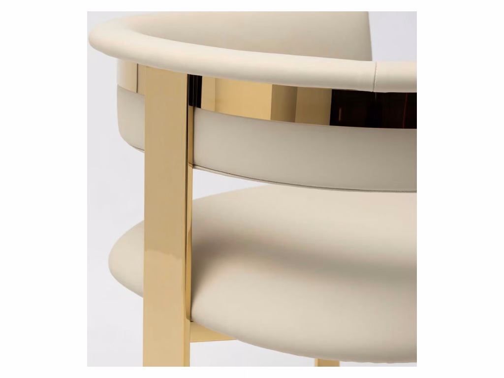 Darcy II Dining Chair - Polished Brass - image 5