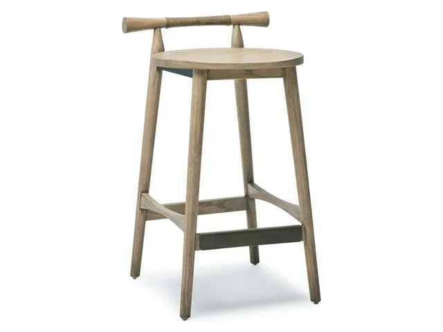 Madeira Counter Stool - Washed Taupe