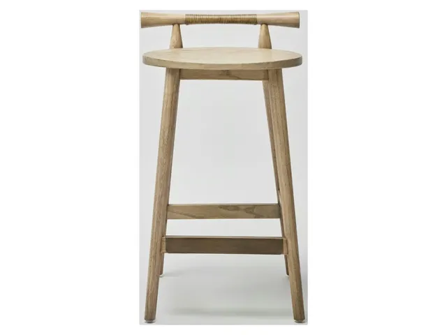 Madeira Counter Stool - Washed Taupe
