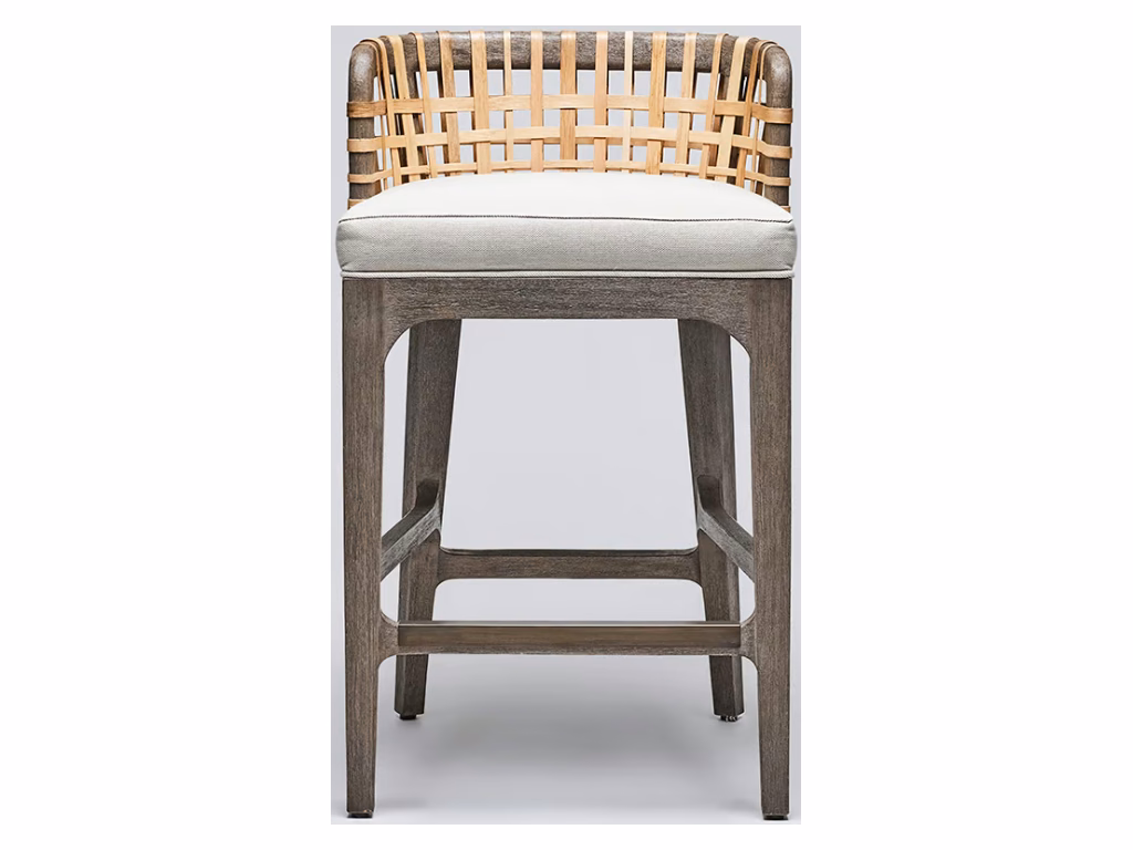 Palms Counter Stool - Grey Ceruse - image 1
