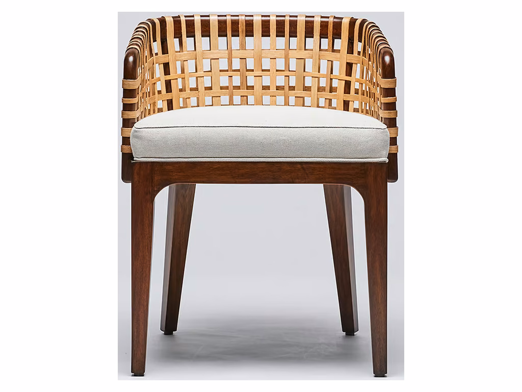 Palms Arm Chair - Chestnut - image 4