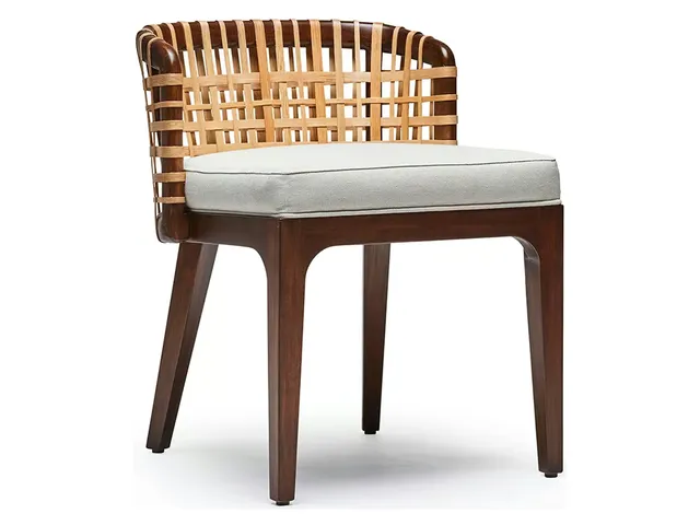 PALMS SIDE CHAIR - Chestnut