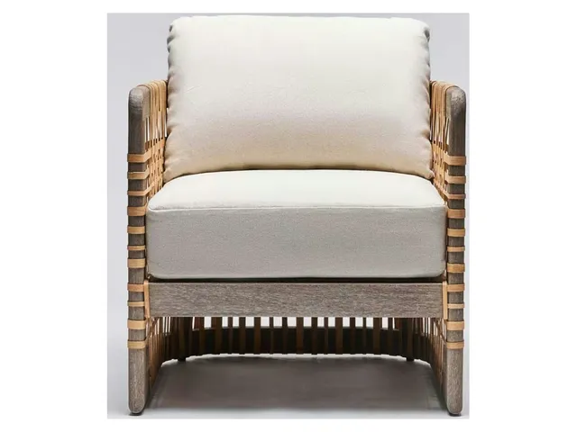 Palms Lounge Chair - Grey Ceruse - Alternative View