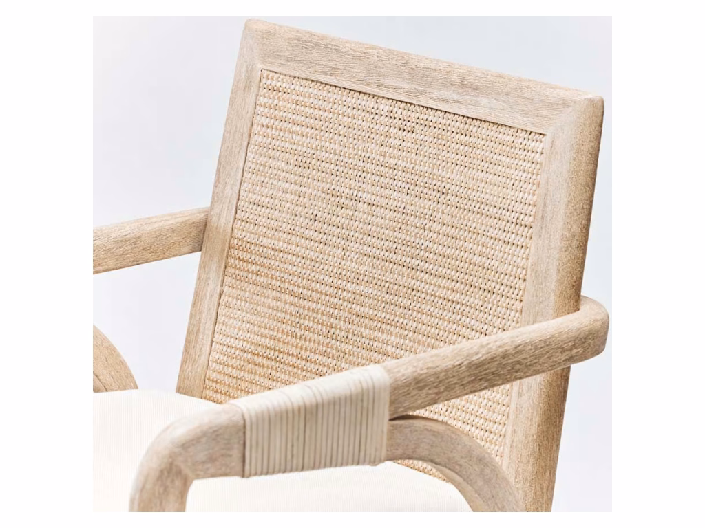 Delray Arm Chair - White Ceruse - image 5