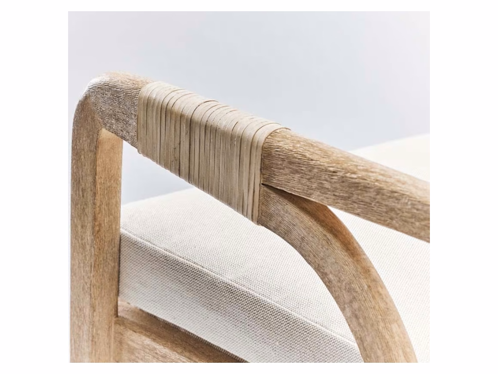 Delray Arm Chair - White Ceruse - image 7