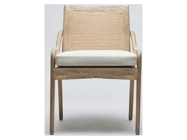 Delray Side Chair - White Ceruse