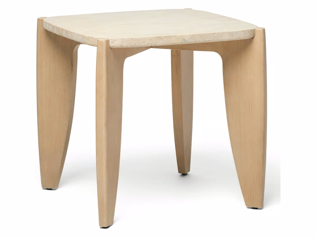 Rocco Side Table - Travertine - main image
