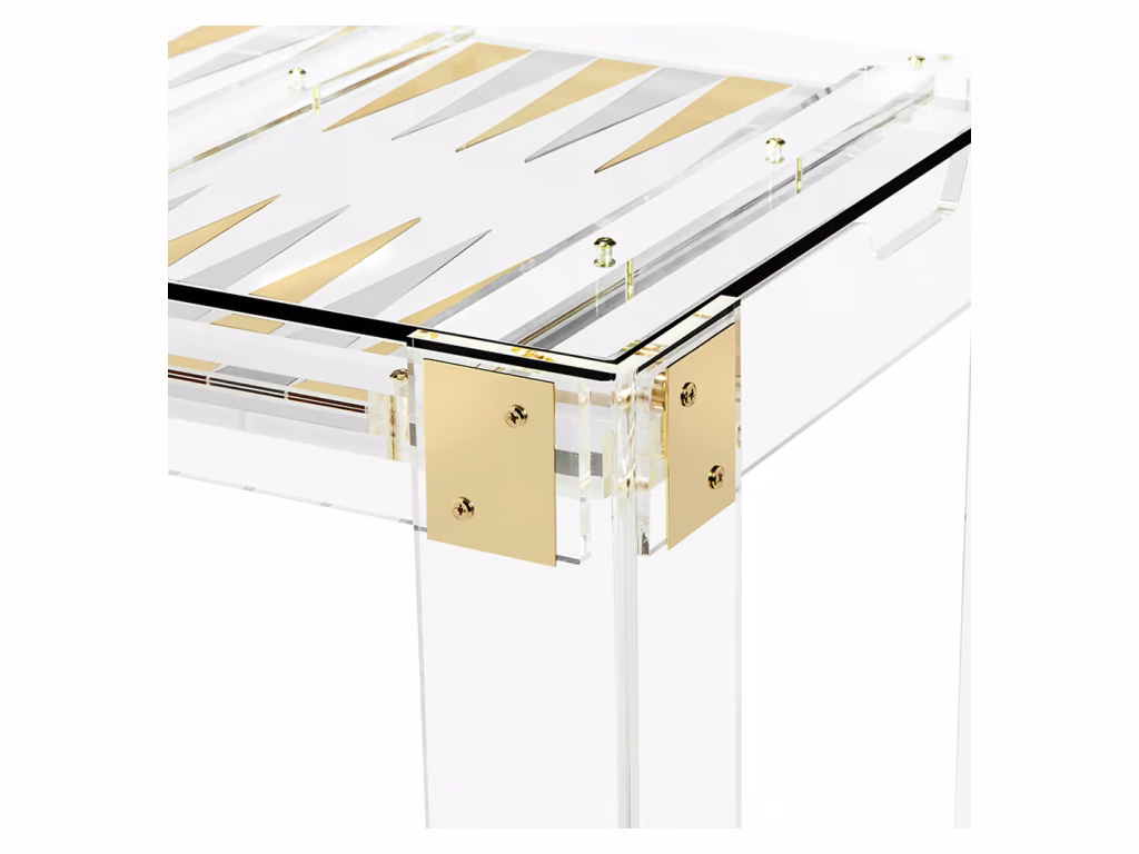 Pierre Acrylic Backgammon Table - image 2