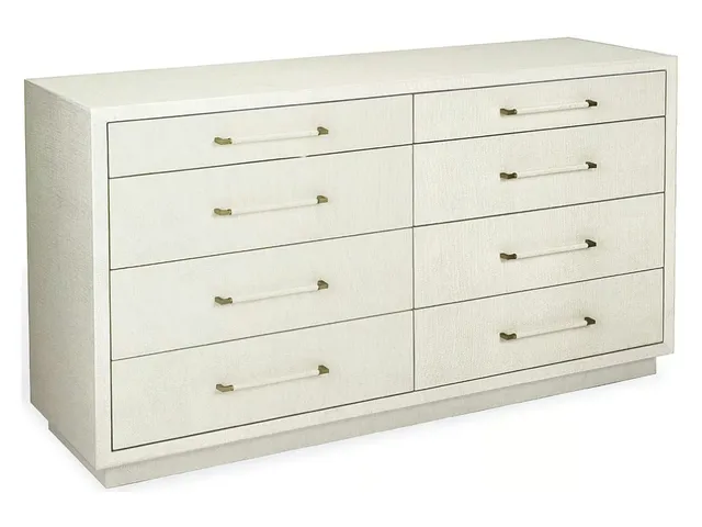 taylor 8 drawer chest white