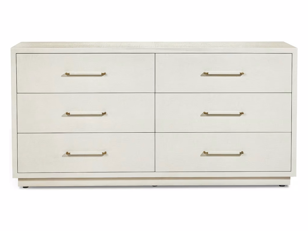 Taylor 6 Drawer Chest - White - image 1