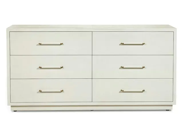 Taylor 6 Drawer Chest - White - Alternative View