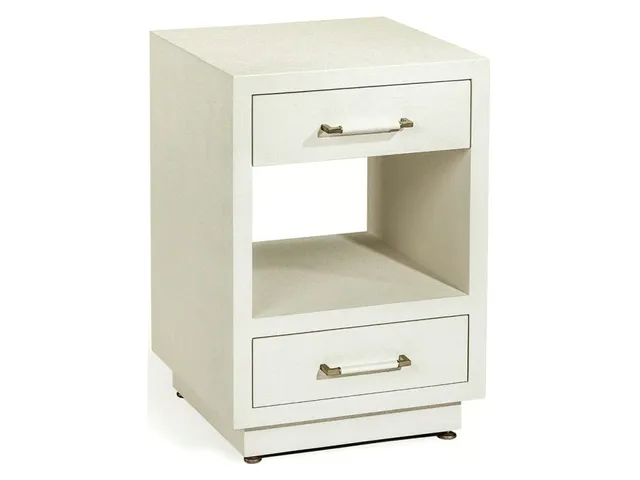 TAYLOR SMALL BEDSIDE CHEST - WHITE