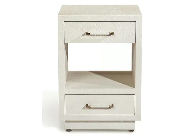 TAYLOR SMALL BEDSIDE CHEST - WHITE