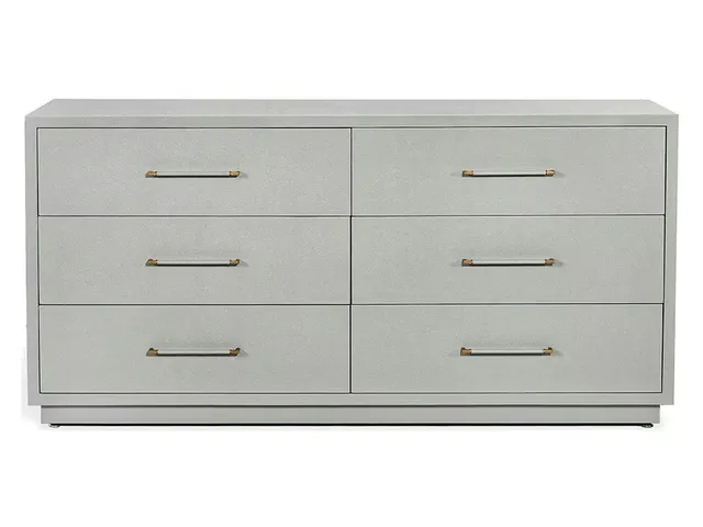 Taylor 6 Drawer Chest - Light Grey