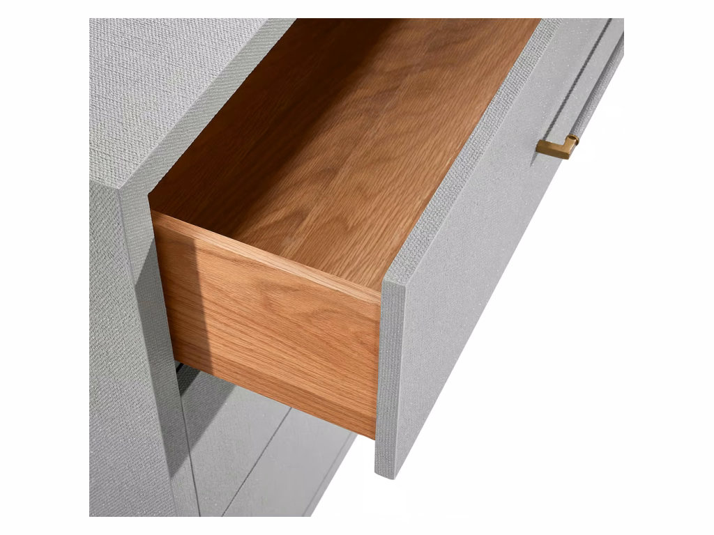 Taylor 6 Drawer Chest - Light Grey - image 2