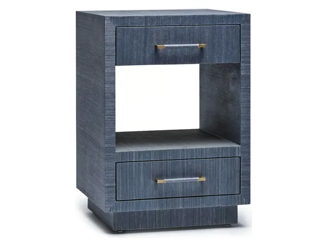 Taylor Small Bedside Chest - Navy
