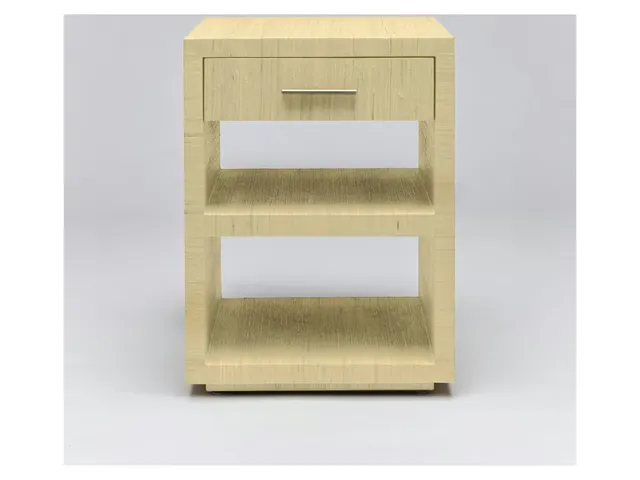 Livia Small Bedside Chest - Natural