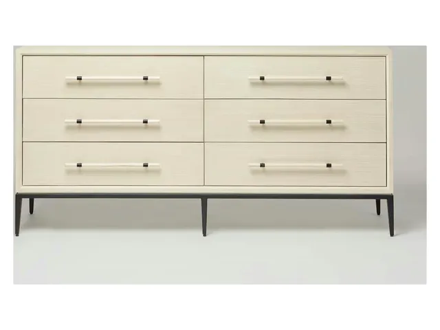 Burton 6 Drawer Chest - Parchment