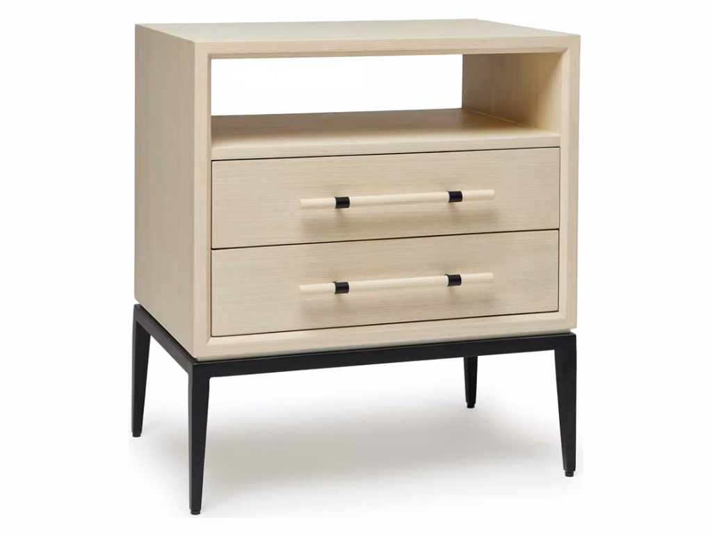 Burton Bedside Chest - Parchment - main image