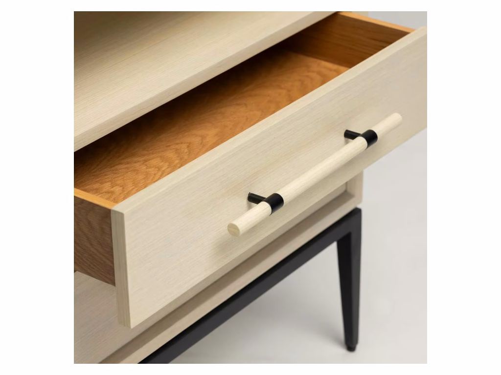 Burton Bedside Chest - Parchment - image 2