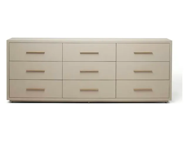 Livia 9 Drawer Chest - Sand